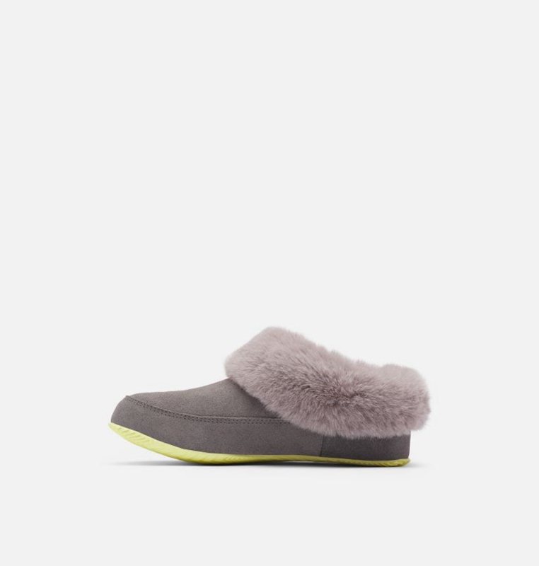 Womens Slippers Grey - Sorel Go™ - Coffee Run - 489210-NCT